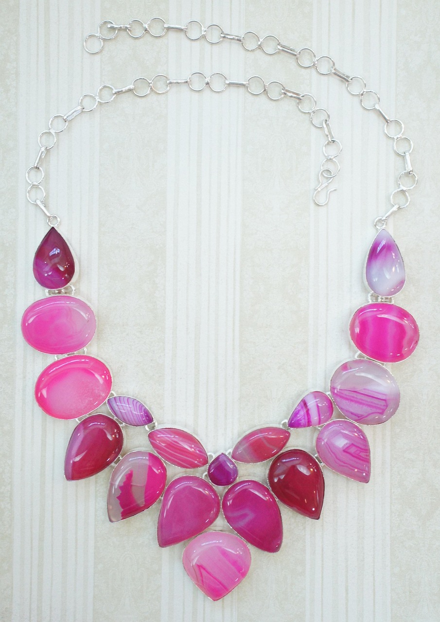 pink, hot pink, agate, drusy, druy, necklace, choker, exotic, belly dance, costume, silver, sterling, stone, gem, gemstone, semiprecious, jewelry, jewel, cabochon, handmade, setting, cabs, display, fashion, vintage, hot pink, necklace, necklace, necklace, necklace, necklace, gemstone